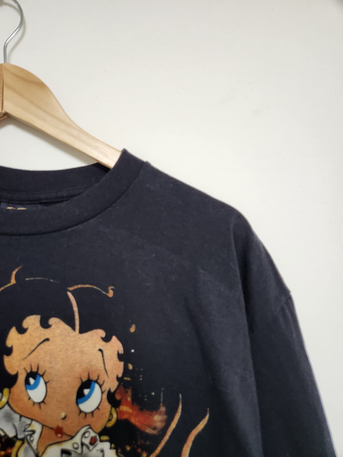 베티붑Betty 빅 그래픽 할리 티셔츠 XL 상품이미지3