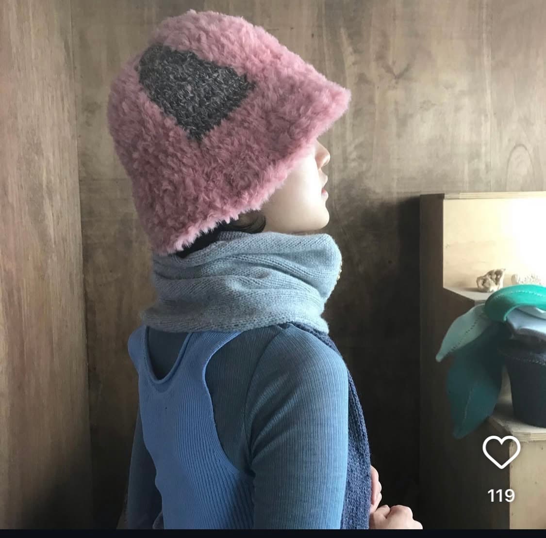 미수아바흐브 misuabarbe 털모자 버킷 상품이미지2