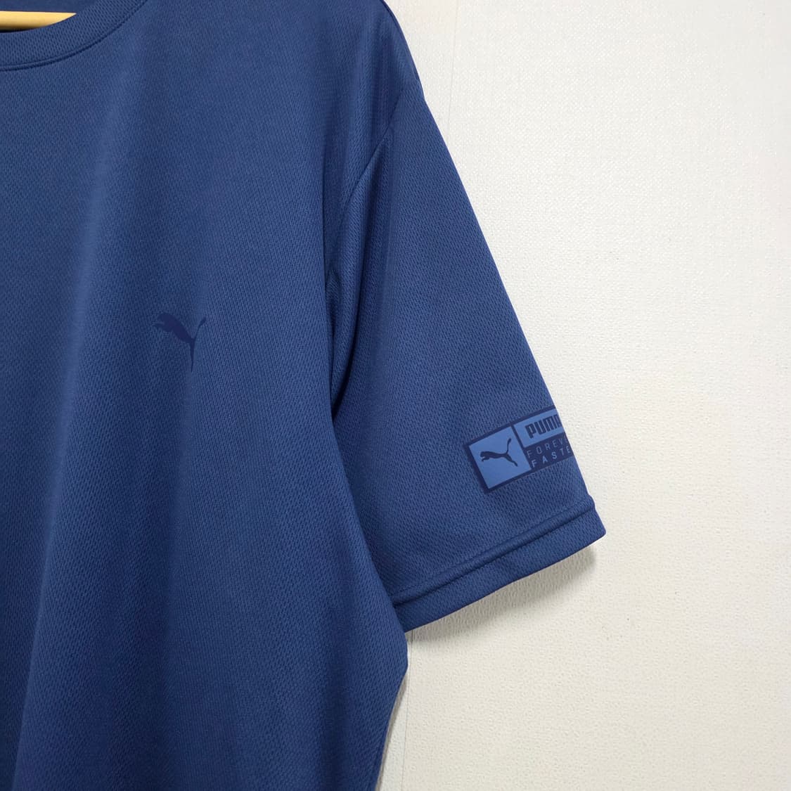 XXL 115 푸마 블루 기능성 반팔 티셔츠 상품이미지3