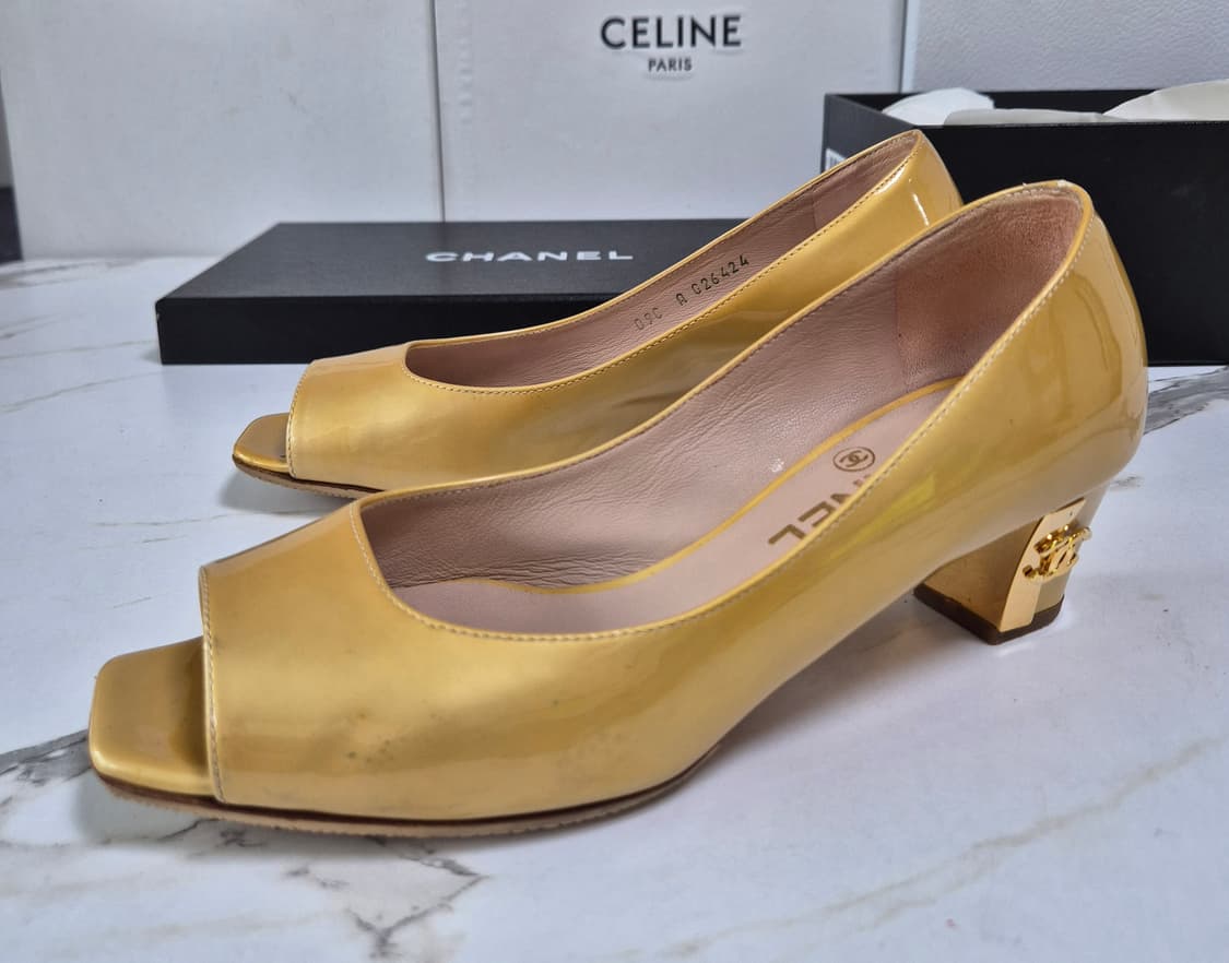 (정품) 샤넬 페이던트 구두 36 상품이미지6