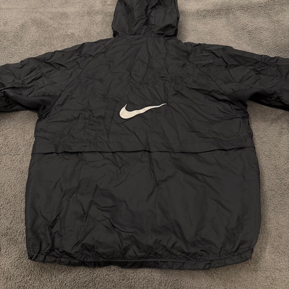 [ 정품/95 ] 90s 나이키 올드스쿨 빅로고 바람막이 자켓 상품이미지4