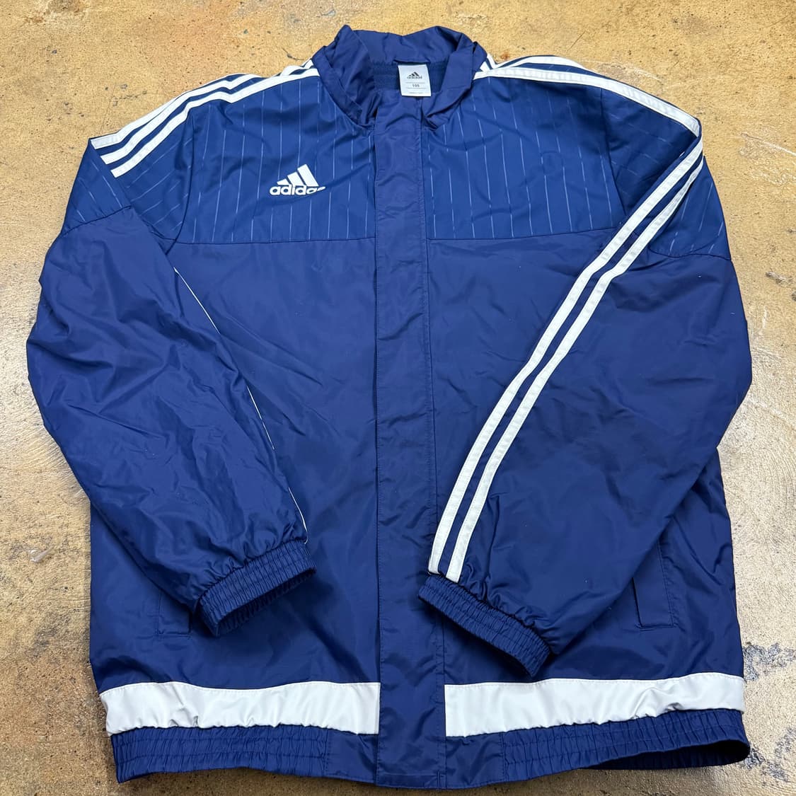 [정품/105] 아디다스 네이비 바람막이 b10 상품이미지2
