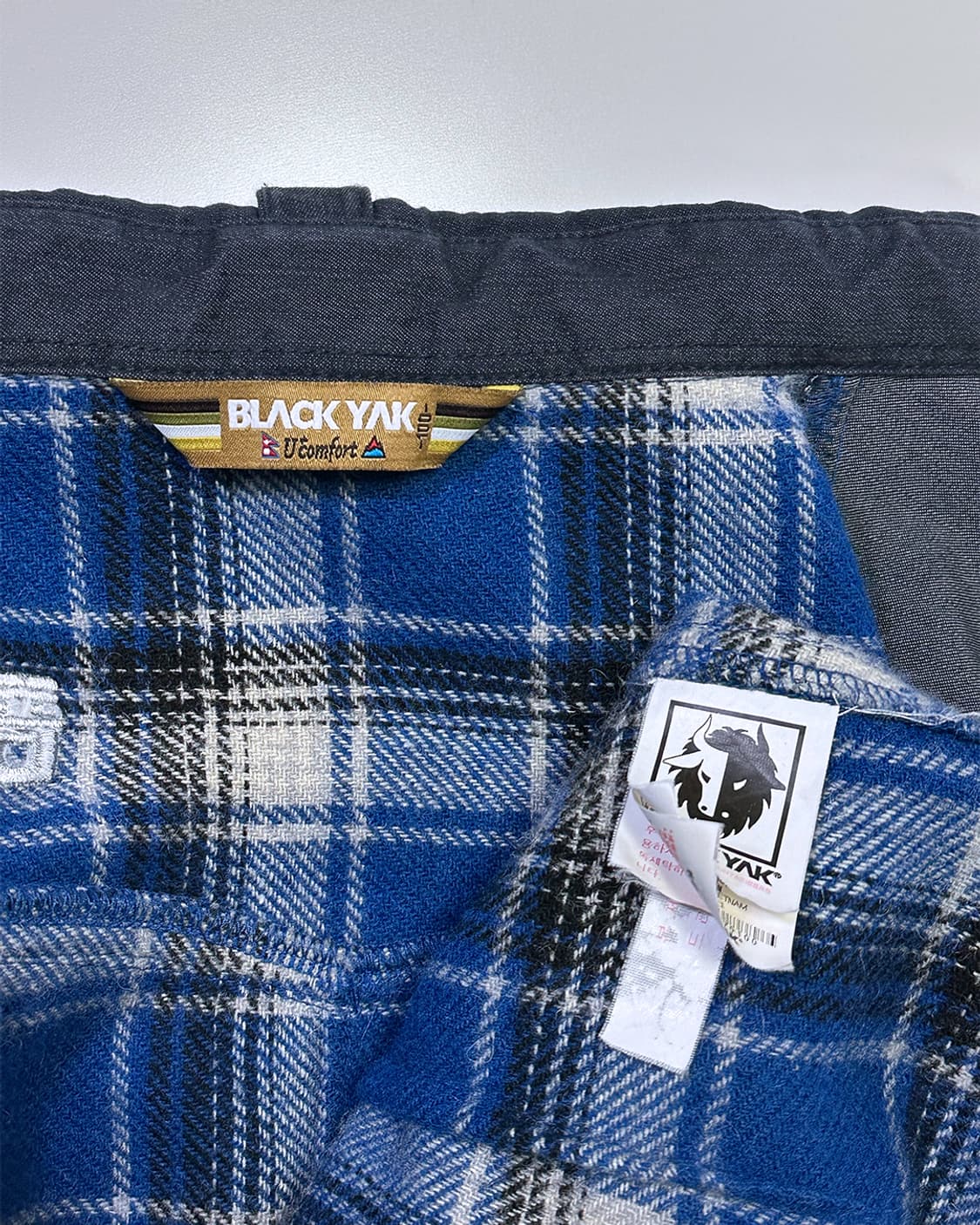 블랙야크 겨울 체크 셔츠 상품이미지3