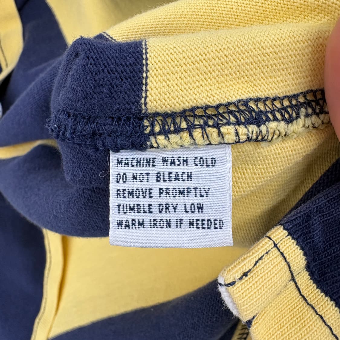 폴로 랄프로렌 스트라이프 럭비 셔츠 긴팔 남M L 상품이미지6