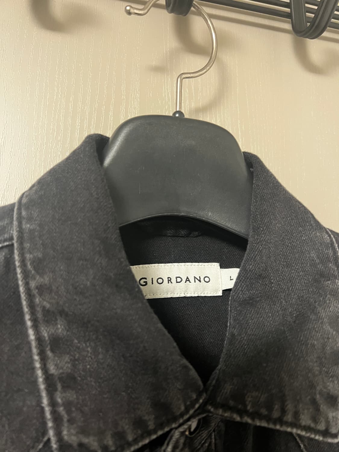 지오다노 블랙 웨스턴 데님 셔츠 L 상품이미지5