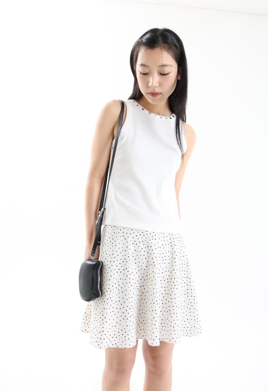 나비버스 도트 스커트 상품이미지1