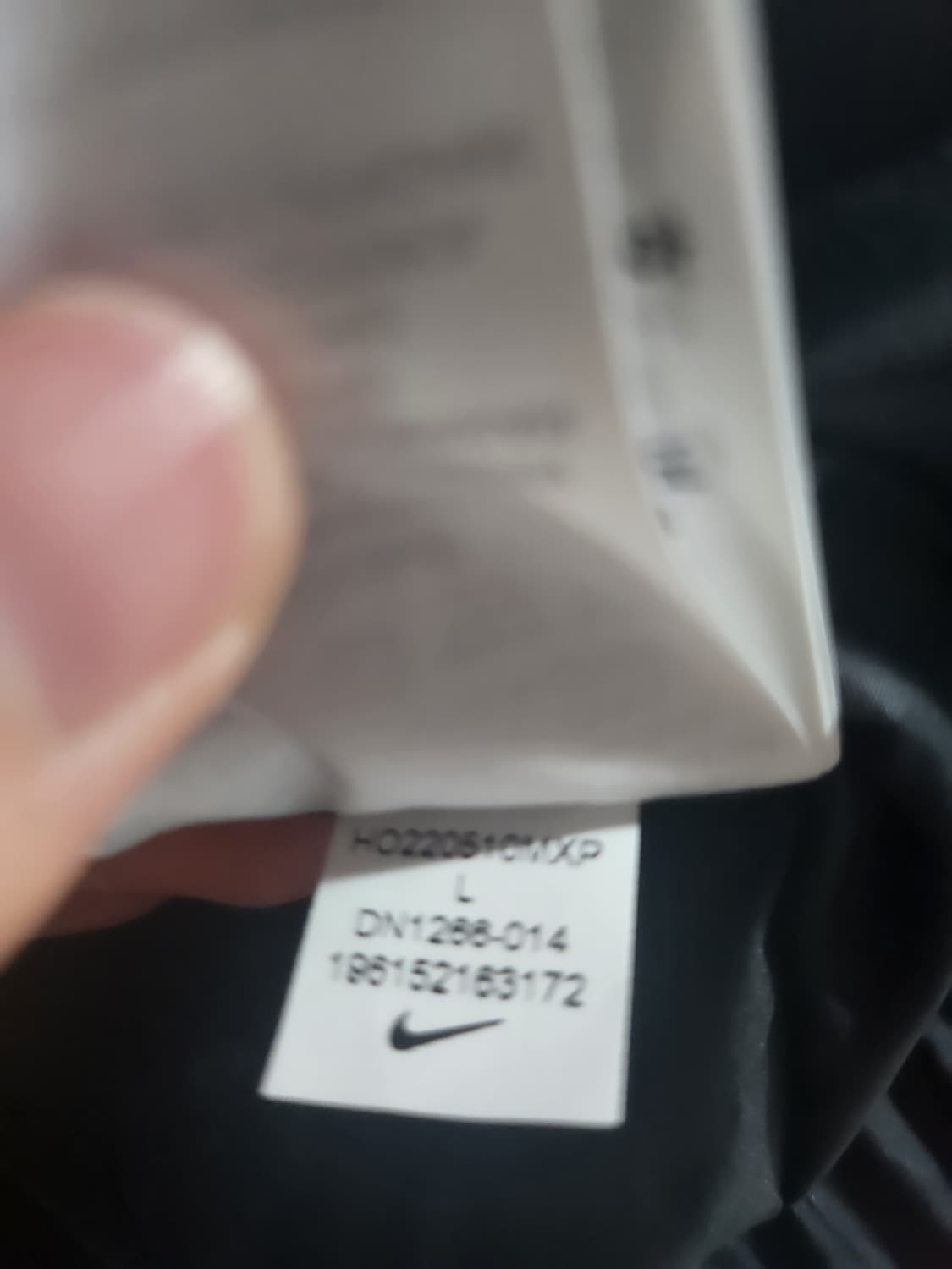 [L]나이키 NRG 사틴봄버 블랙 US/UE 상품이미지4