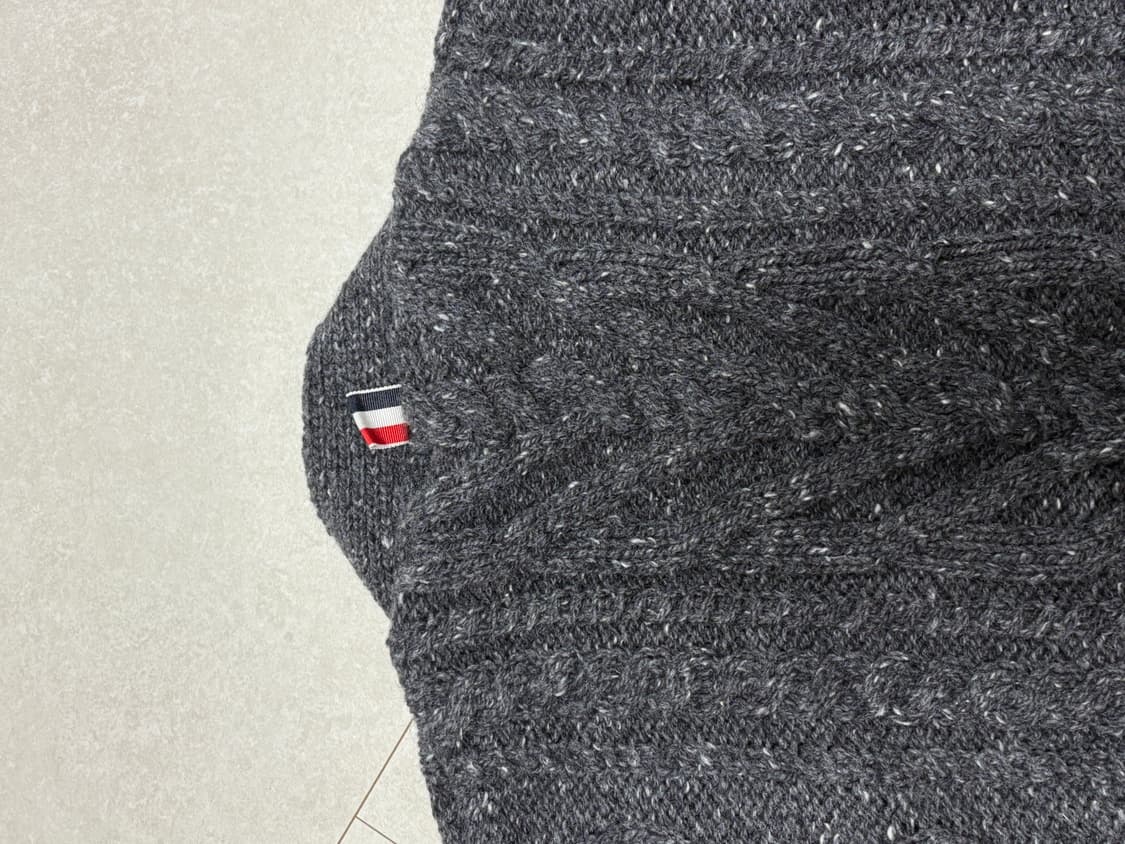 톰브라운 아란 케이블 가디건 (크롭) 상품이미지8