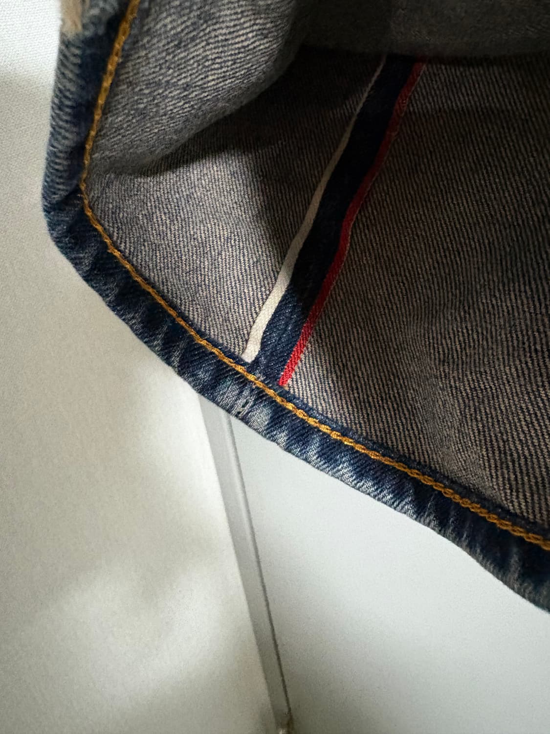 Evisu(일본) 다이콕 백로고 셀비지 데님 상품이미지2