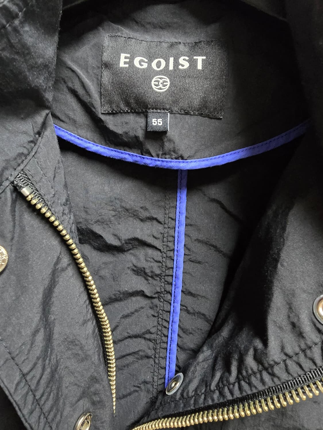 에고이스트 크롭 바스락 간절기 자켓 55 상품이미지5