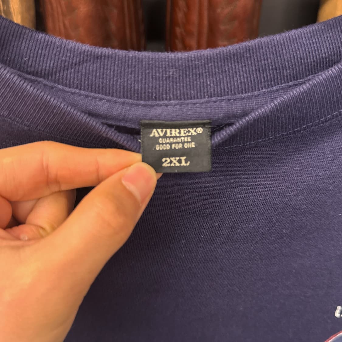 아비렉스 U.S.네이비 VF-1 패치 그래픽 반팔 티셔츠 N841   상품이미지6