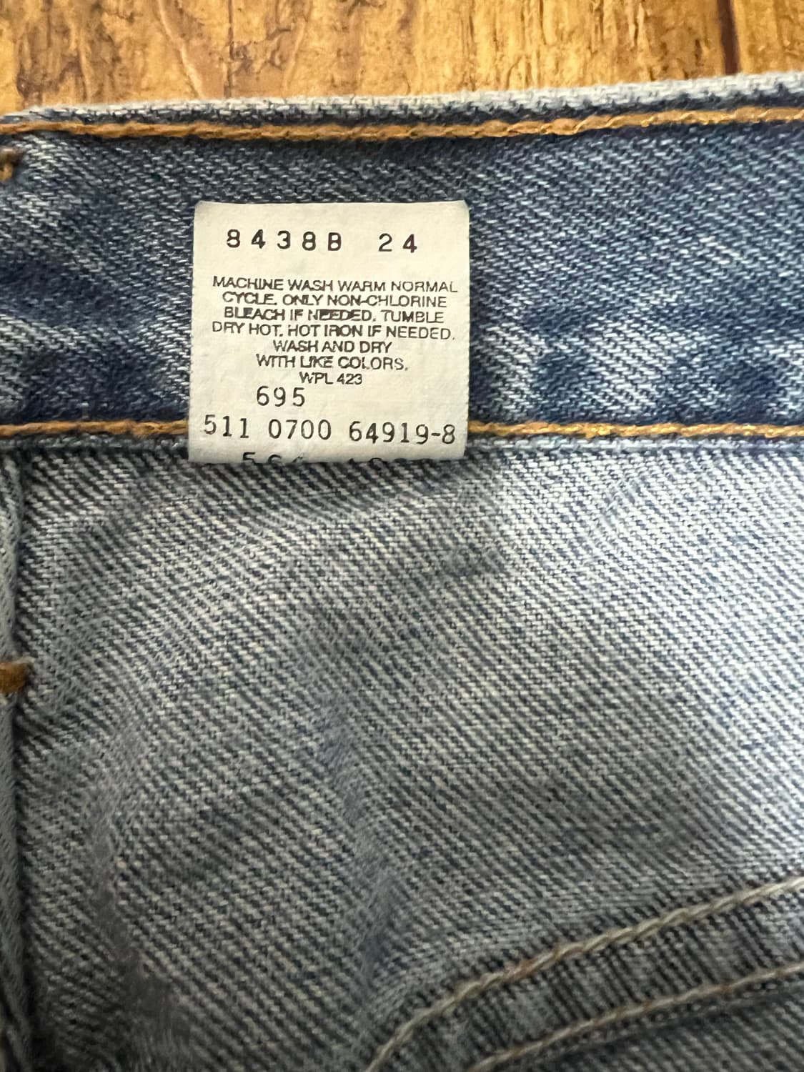 빈티지 리바이스 569 made in usa 36 상품이미지2