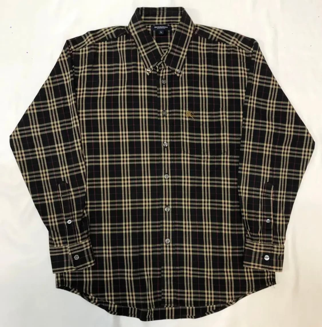 Burberry Nova Check Shirt (Black/Glod) 상품이미지2