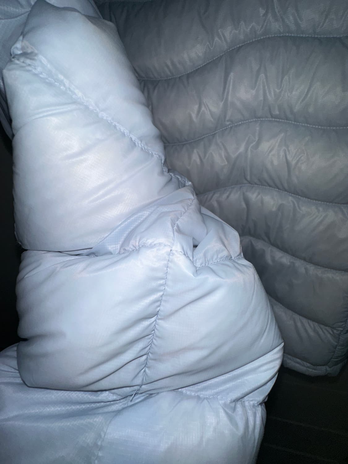 WELTER EXPERIMENT 경량 패딩 스카이블루 2사이즈 상품이미지3