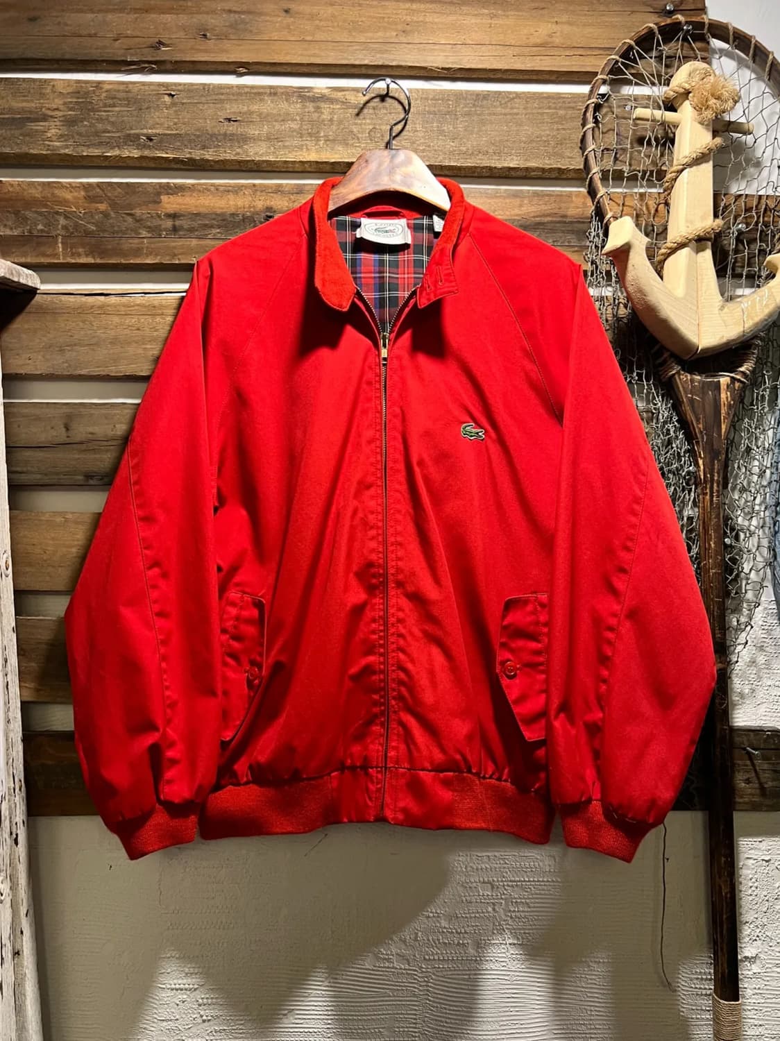 [M]90's IZOD 라코스테 바라쿠타 G-9 타입 해링턴 자켓 상품이미지1