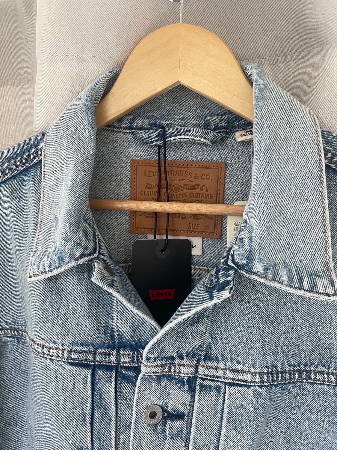 리바이스 1세대 청쟈켓 상품이미지4