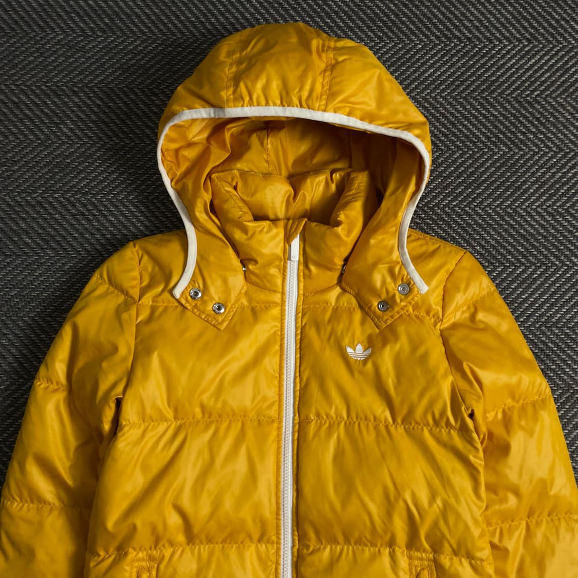 아디다스 트레포일 올드스쿨 후드 다운 푸처 푸퍼 패딩y 3476 상품이미지4