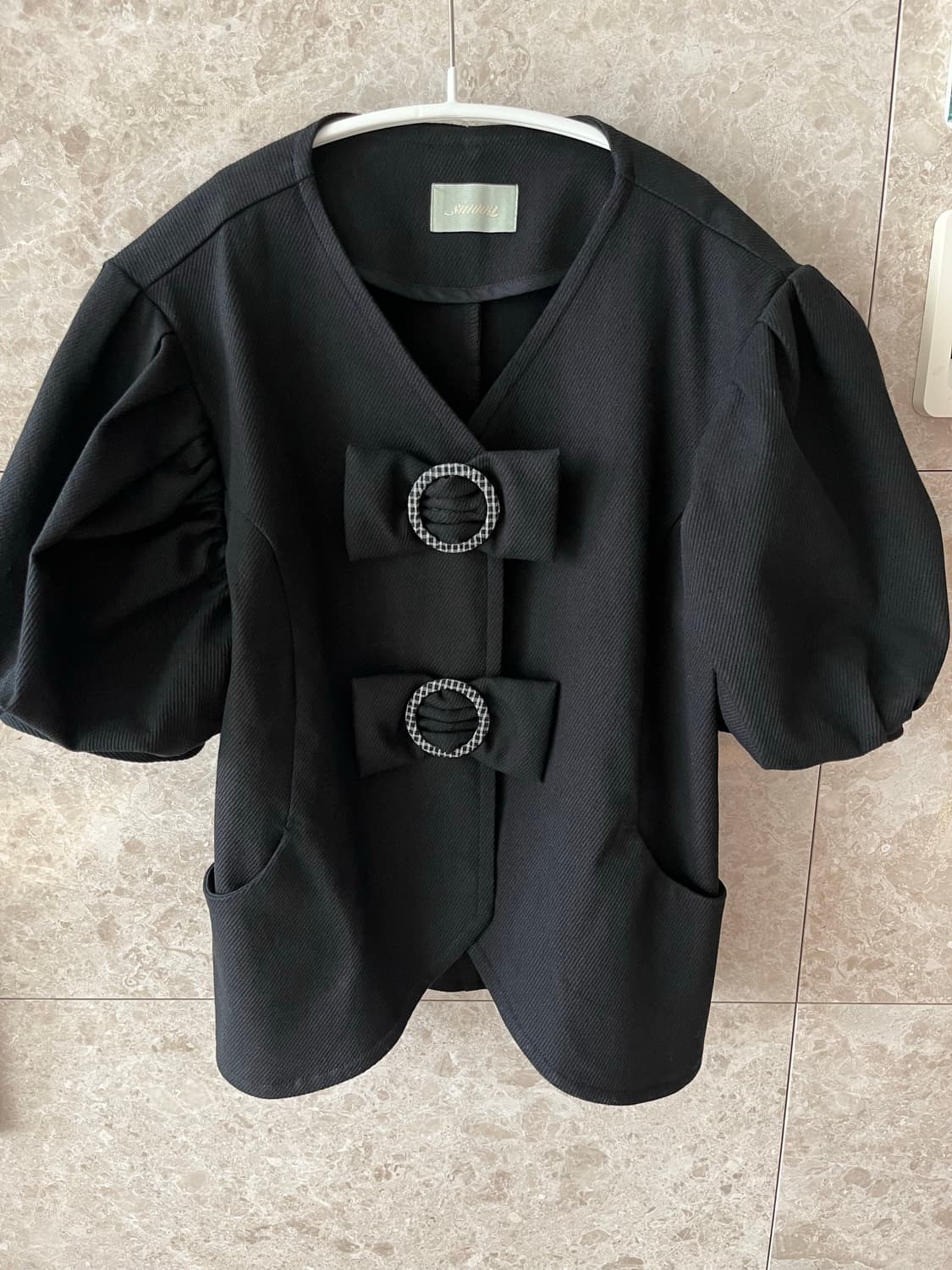 시눈 리본자켓 상품이미지3