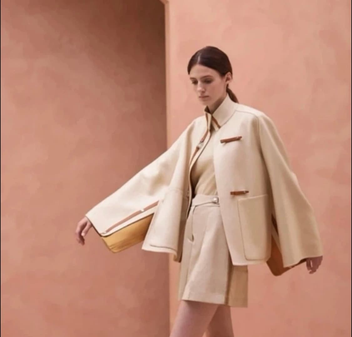 에르메스 캐시미어 더블페이스 케이프형 코트 상품이미지1