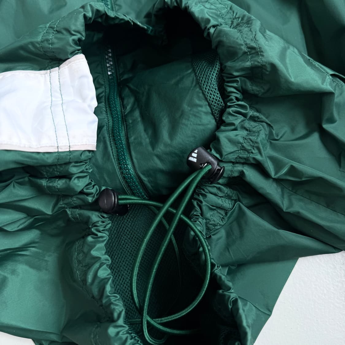 아디다스 90s 올드스쿨 바람막이 자켓 그린 상품이미지4