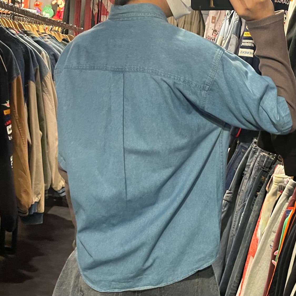 [IM] carhartt 칼하트 데님 반팔셔츠 상품이미지7