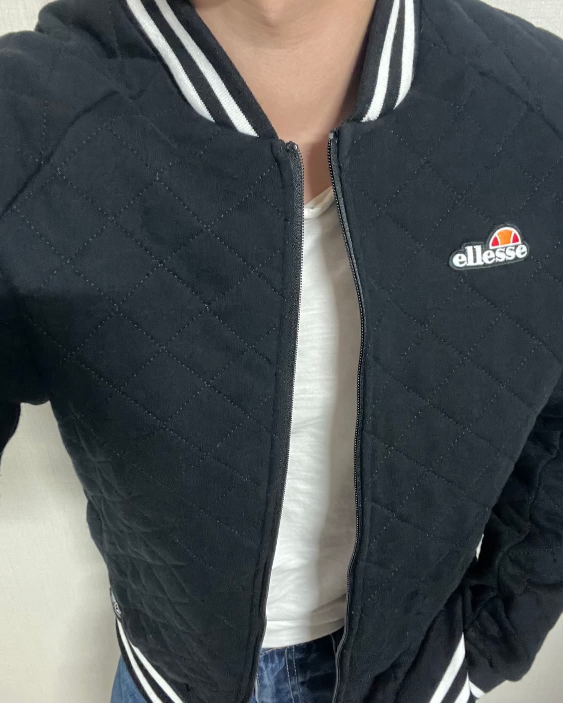 엘레쎄 퀄팅 바시티 자켓 상품이미지3