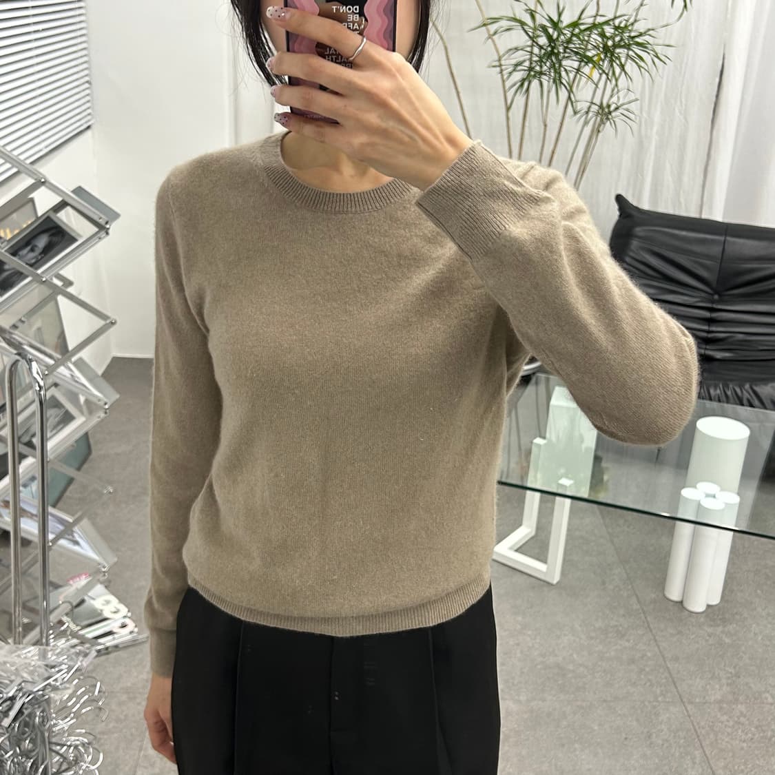 MICHEL BEAUDOUIN 니트긴팔티셔츠 상품이미지2