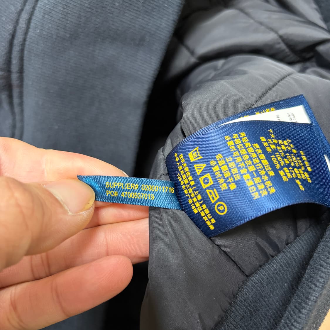 폴로 랄프로렌 신형 퀼트 후드 패딩 자켓 상품이미지3