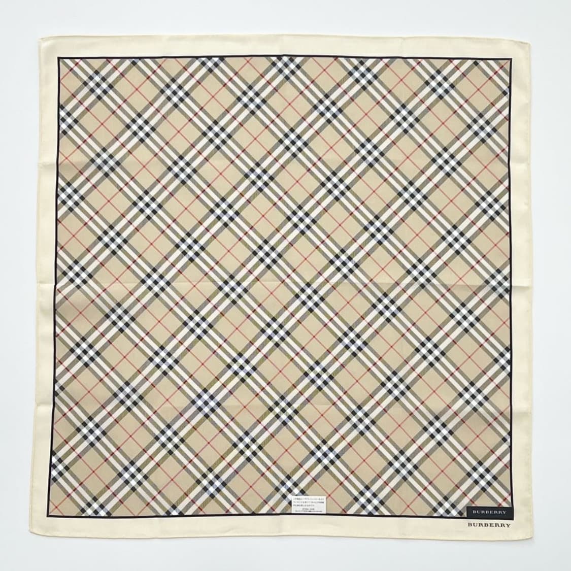 (새상품) burberry/ 버버리 쁘띠스카프 손수건 상품이미지2