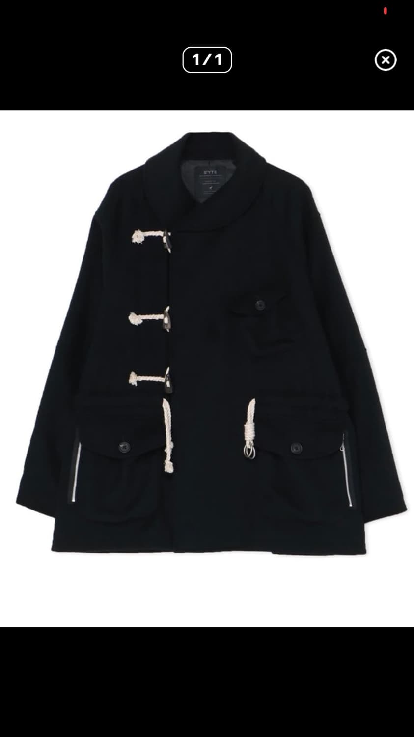 구매) 요지 야마모토 s’yte 더플 피코트 상품이미지1