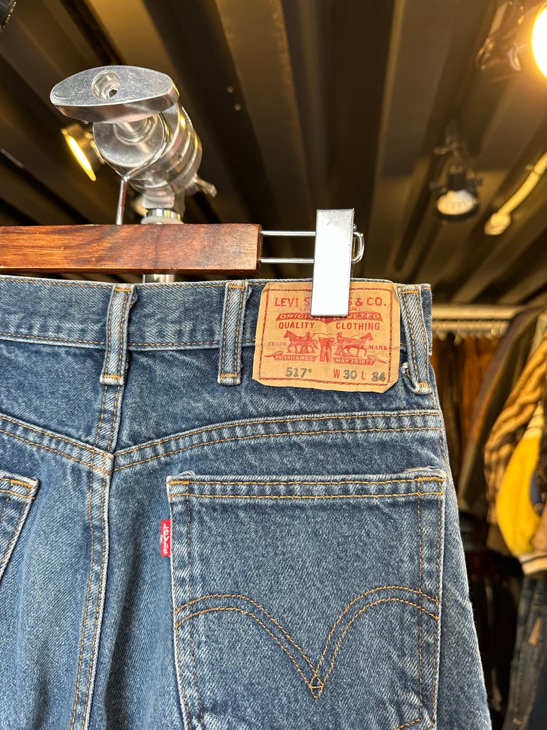 리바이스517 부츠컷 데님 팬츠 30x34 상품이미지6