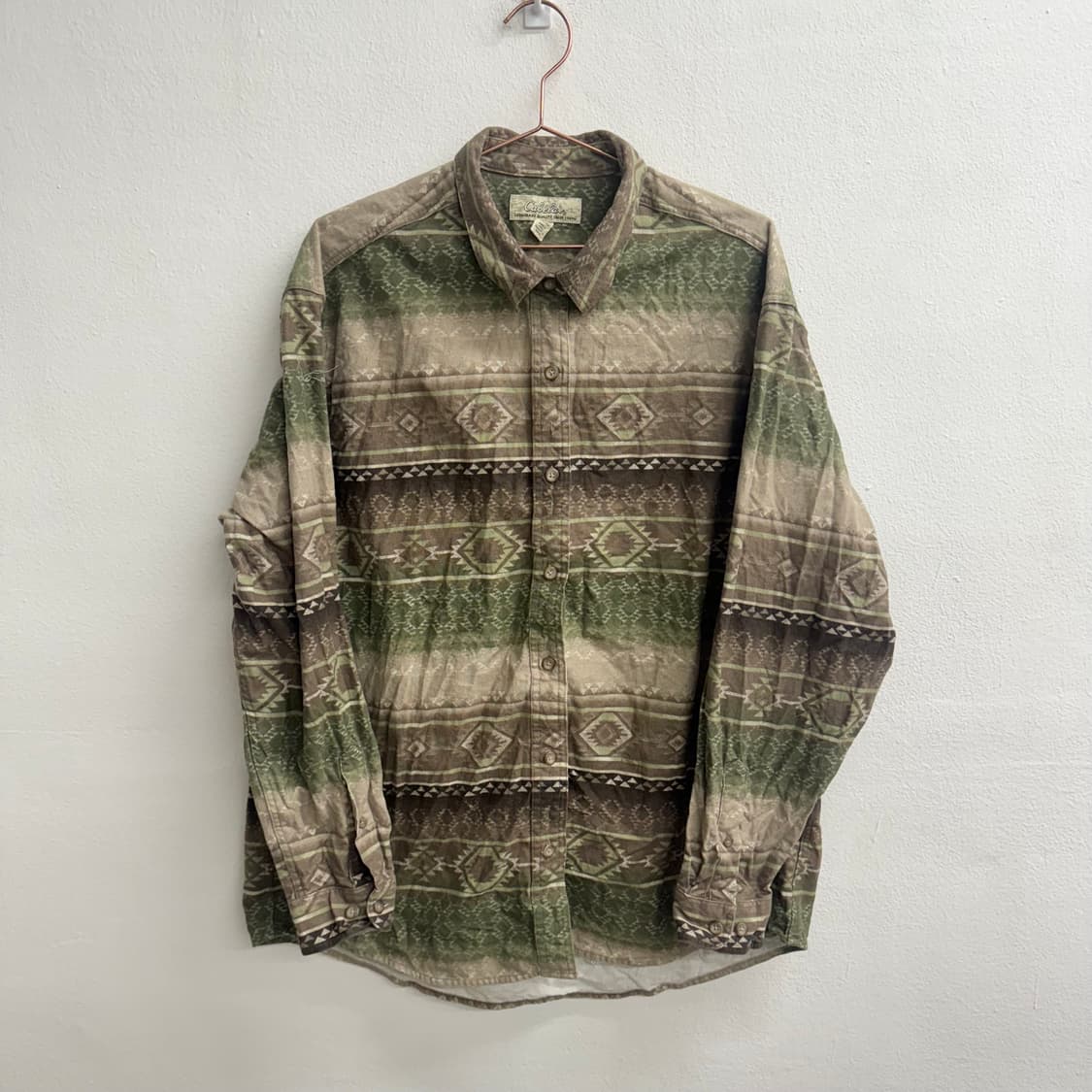 카벨라스(cabelas) 나바호 패턴 페루 셔츠 XL 상품이미지1
