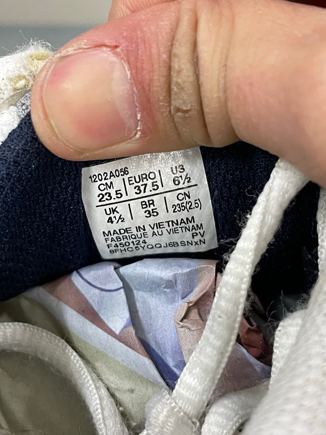 아식스 젤 카야노 14 화이트 미드나잇 235 상품이미지10