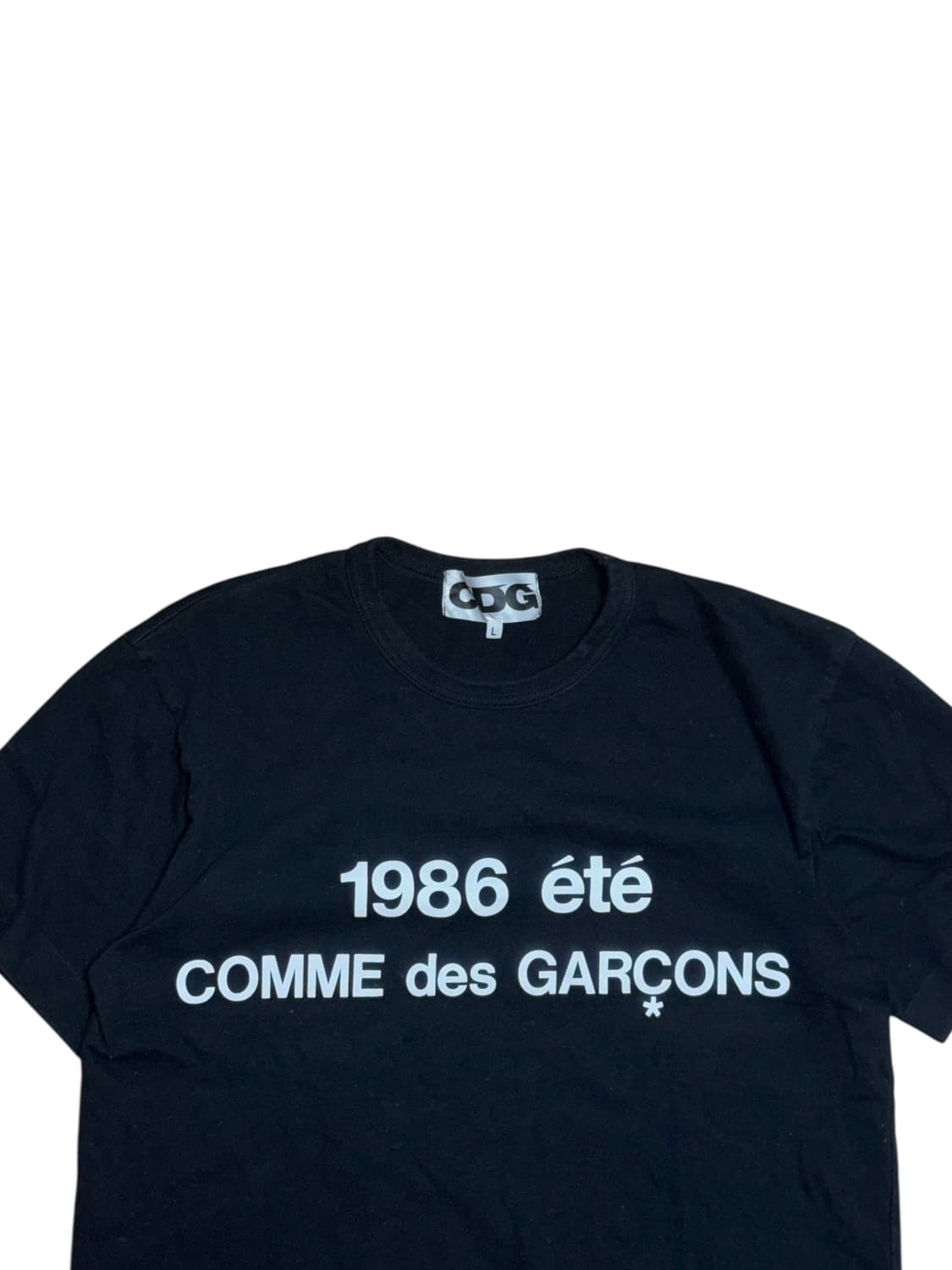 꼼데가르송 cdg 빅로고 반팔 티셔츠 상품이미지3