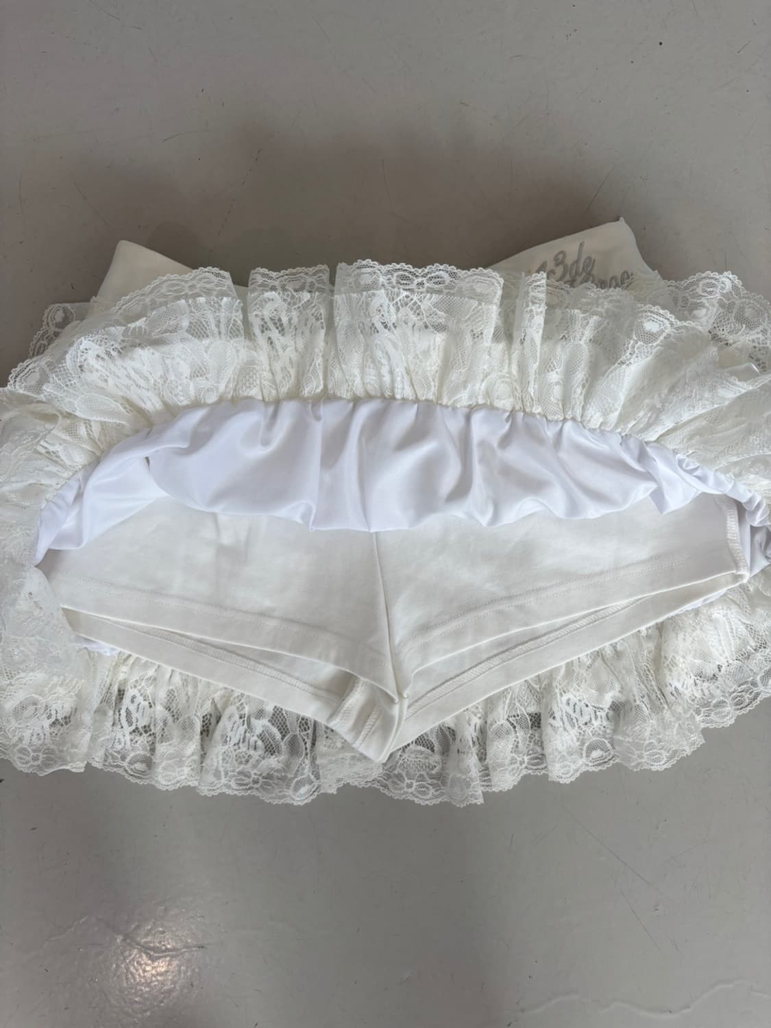 (New) 13deMarzo Tiered Lace Ruffle Skirt 상품이미지7