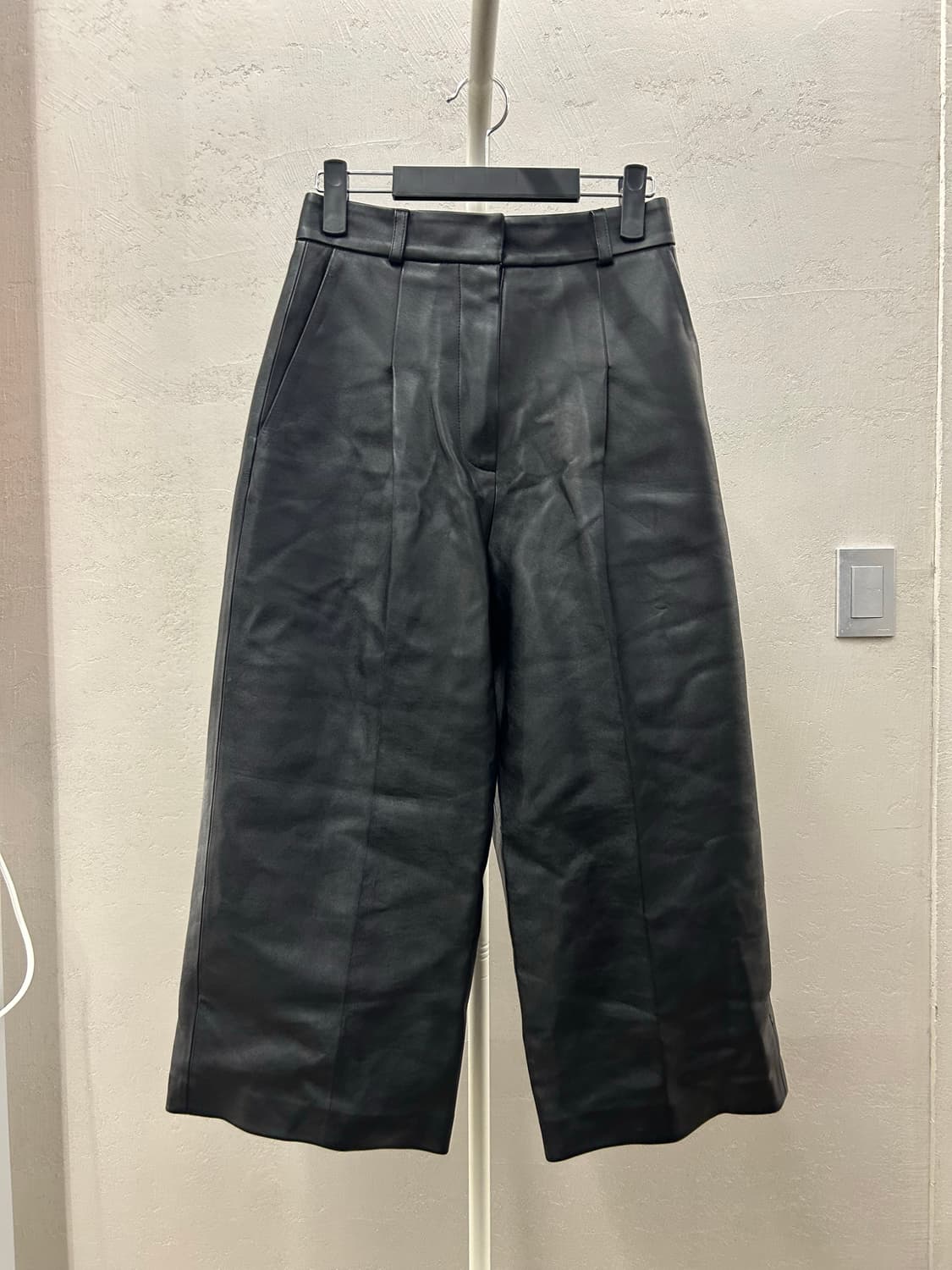 ORR 블랙 와이드 팬츠 상품이미지2