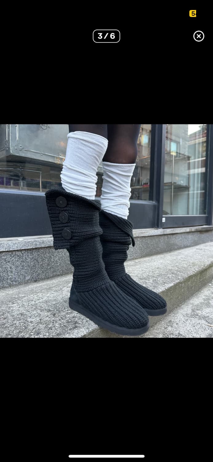 어그 니트 부츠 230 사이즈 상품이미지3