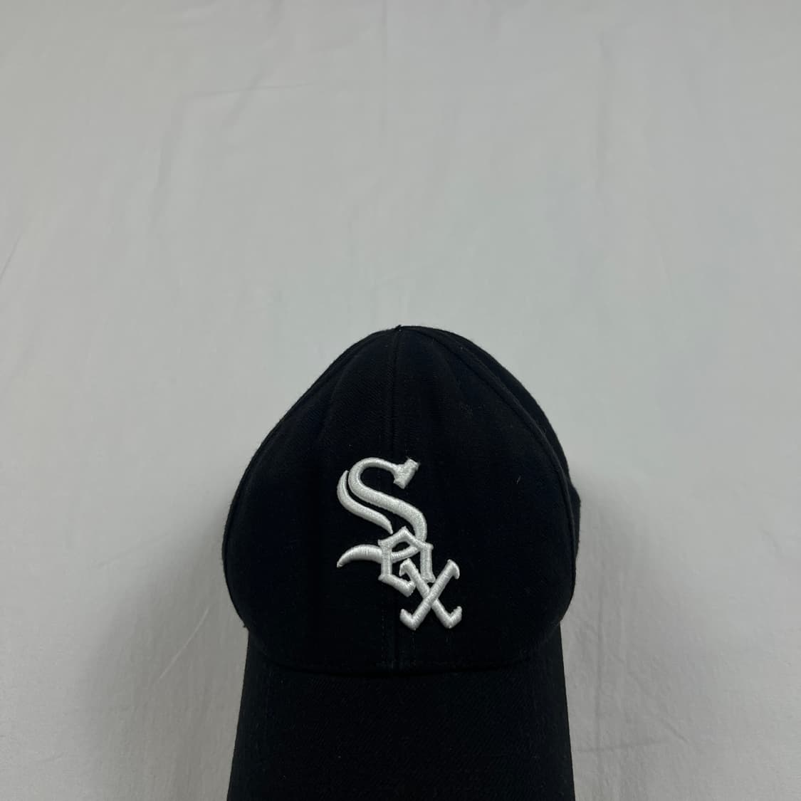 90‘s mlb 시카고화이트삭스 sox 팀 로고 볼캡 모자 상품이미지3