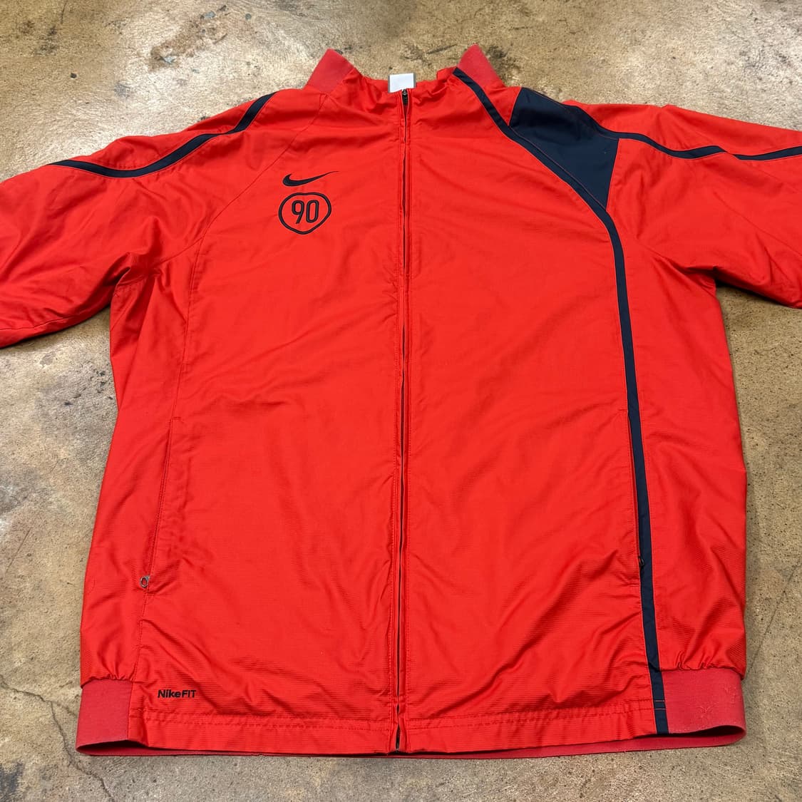 [정품/XXL] 나이키 바람막이 자켓 레드 b19 상품이미지2