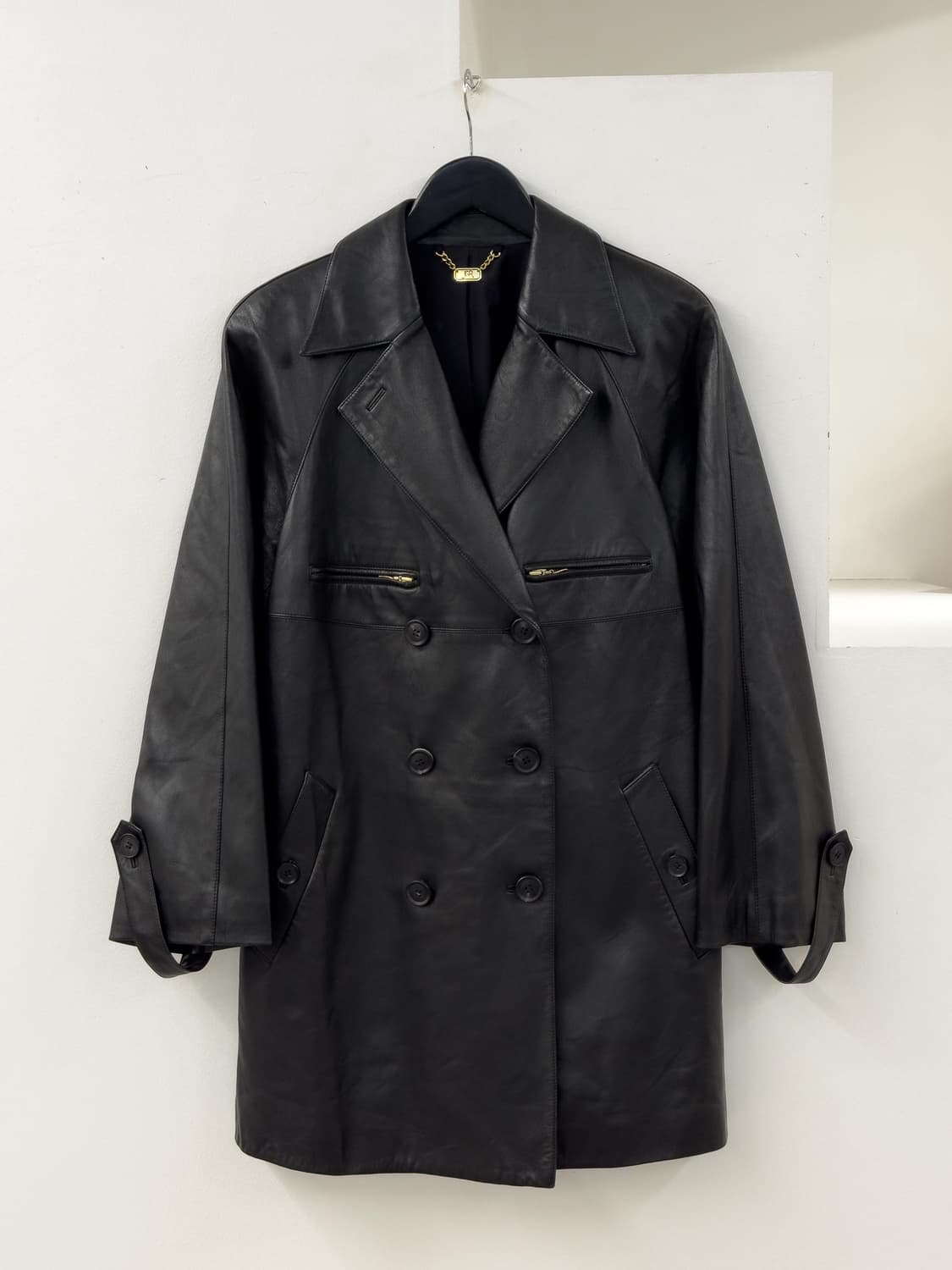 레더 코트 상품이미지1