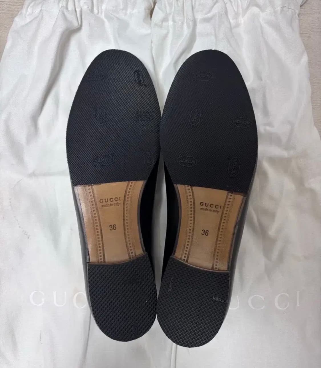 (새상품) 구찌 홀스빗 조던 로퍼 36 상품이미지3