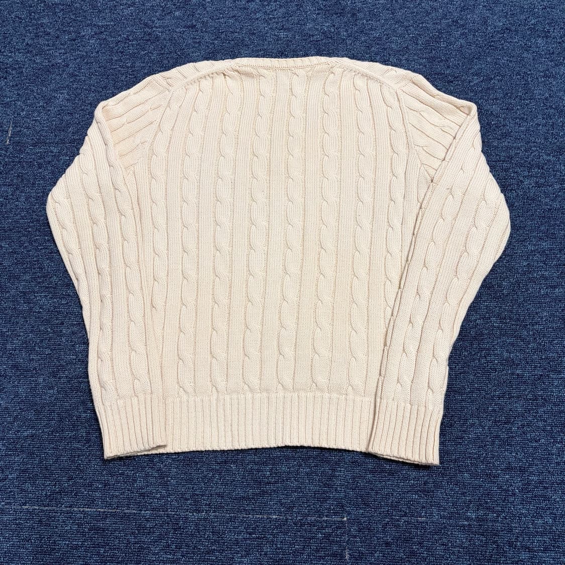 폴로 랄프로렌 브이넥 꽈배기 니트 상품이미지7