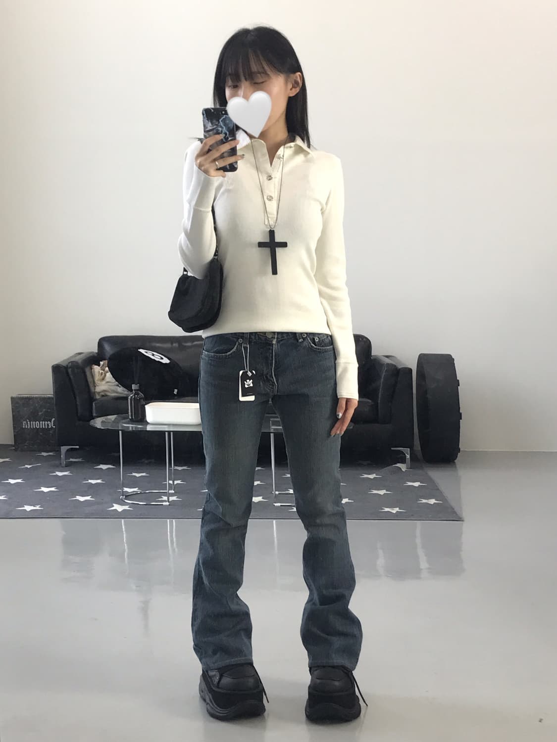 Edwin Denim Bootcut Jeans 상품이미지3