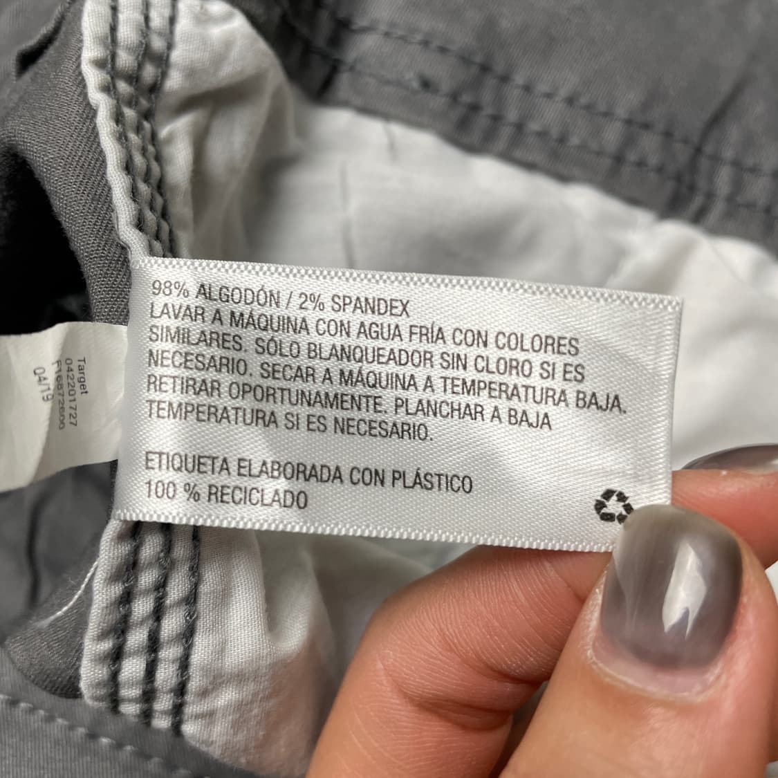 GOODFELLOW & CO. 그레이 카고 하프 팬츠 A00785 상품이미지9