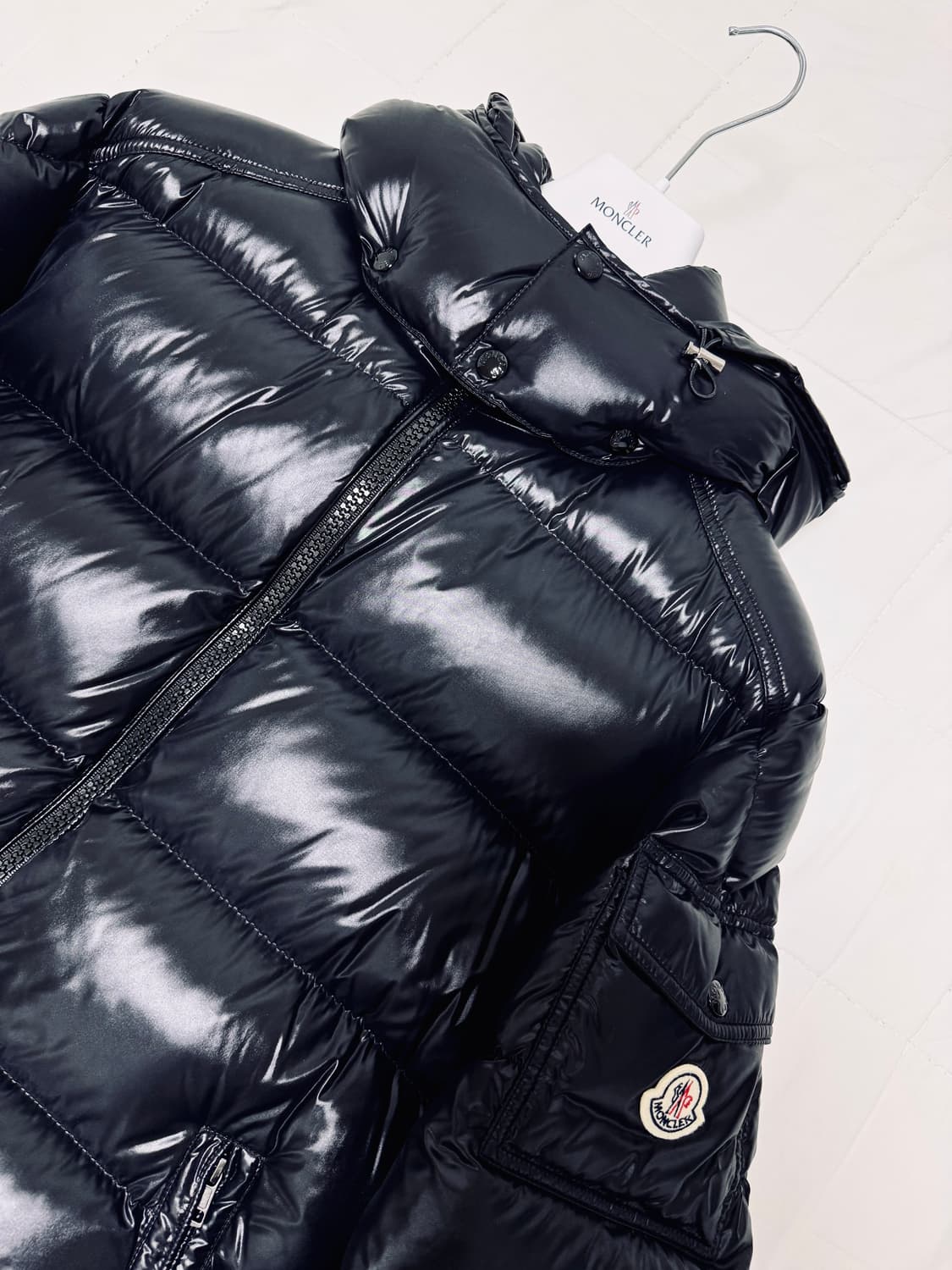 (6사이즈,새상품)몽클레어 마야 Maya 블랙 상품이미지4