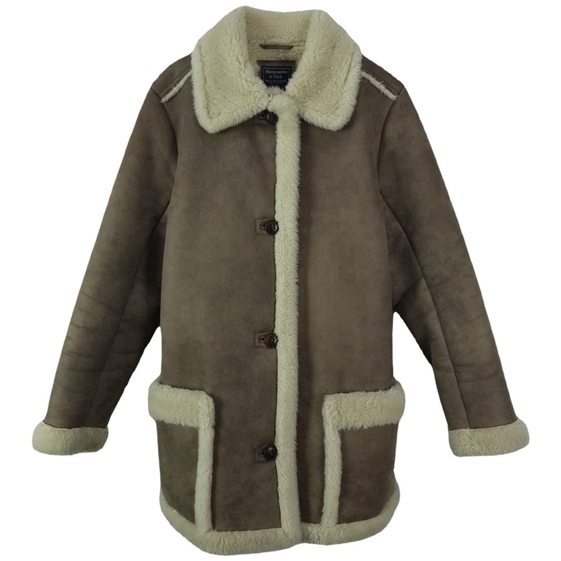 [아베크롬비] 스웨이드 무스탕 코트 M18620 상품이미지2