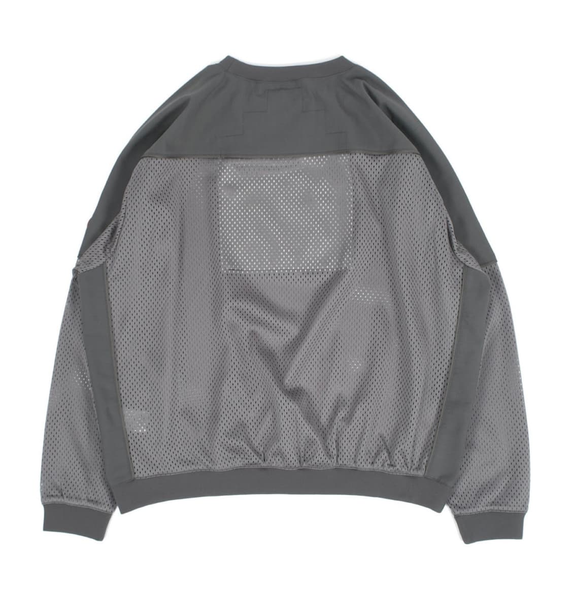 [XL] 카브엠트 메쉬 트랙 크루 넥 스웨트셔츠 상품이미지2