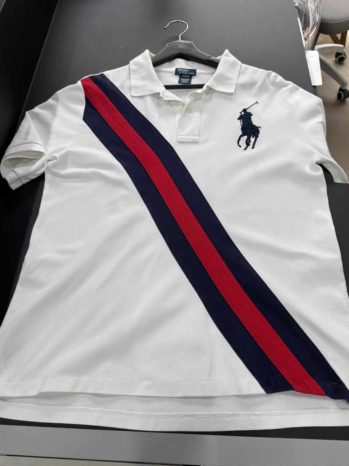 폴로랄프로렌 빅포니 PK반팔티 화이트 상품이미지4