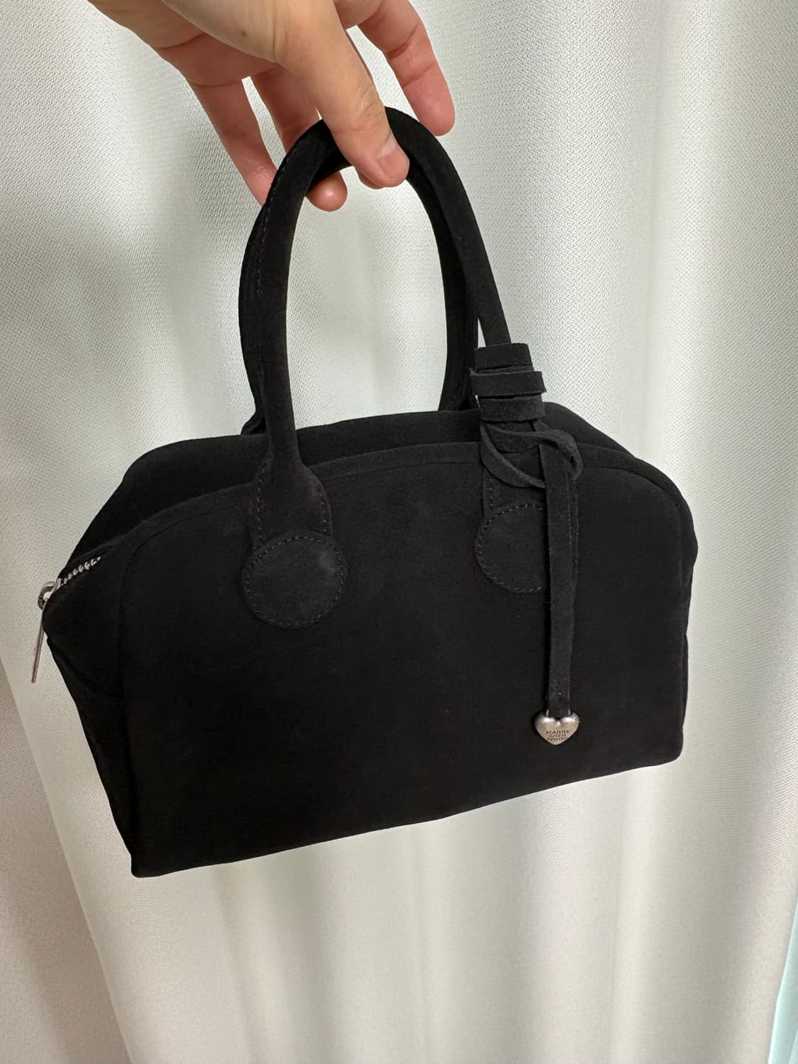 마지셔우드 소프트 볼랭백 (블랙 스웨이드) 상품이미지2