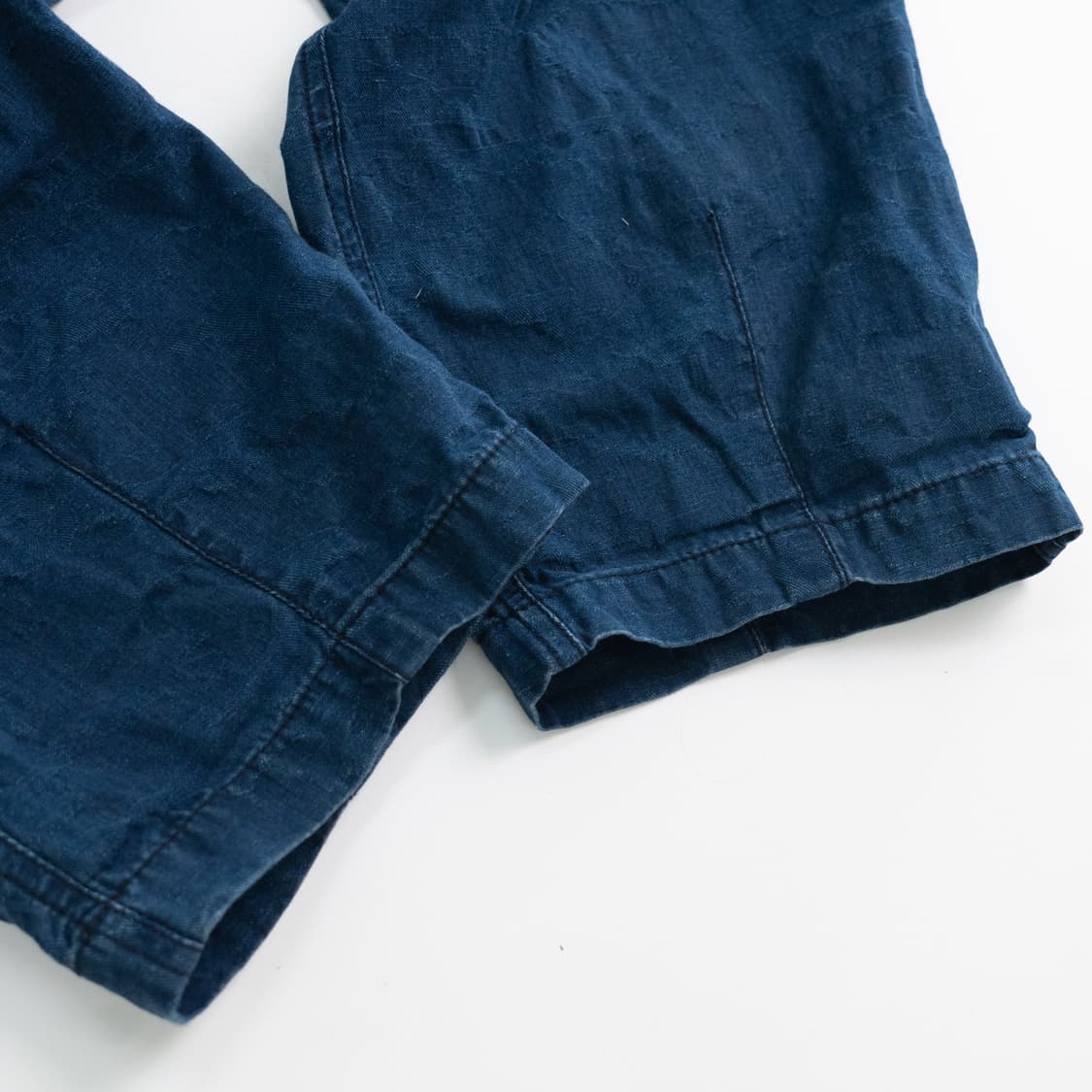 유니버셜 웍스 인디고 자카드 퍼티그 팬츠 상품이미지3